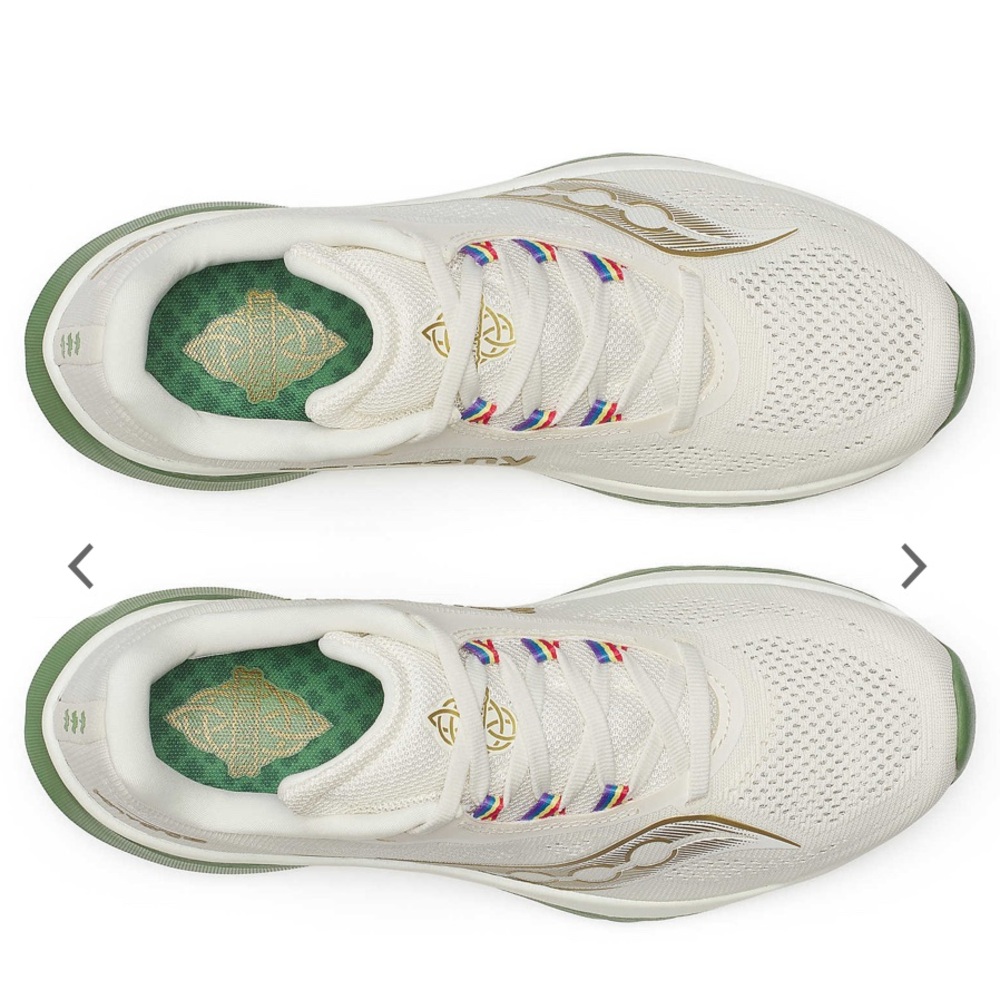 St. Patrick’s Day Kinvara 15 Women’s Size 10.5B